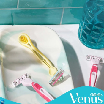 Venus 3 Dragonfruit - Jednorázová dámská holítka 3 ks